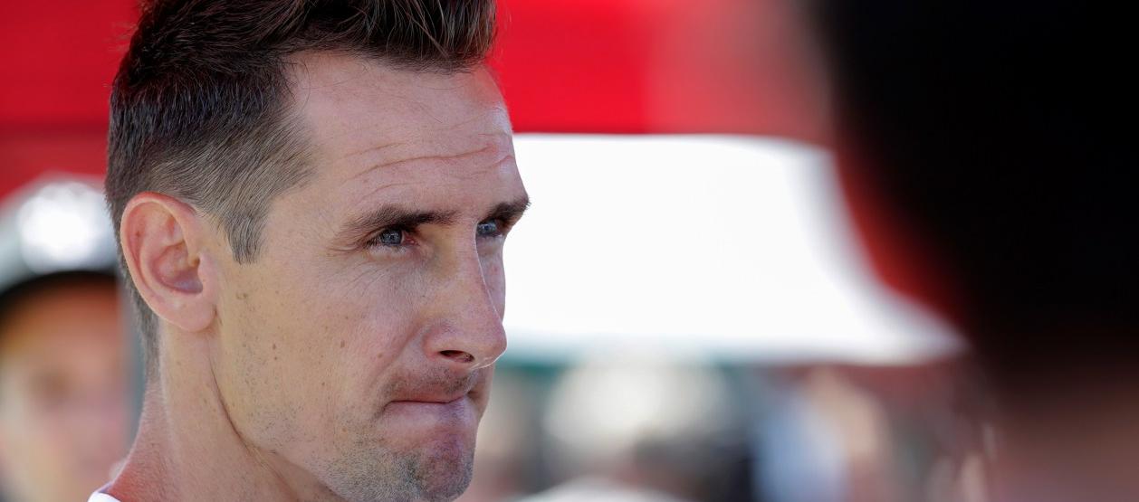 Miroslav Klose, exdelantero de la selección alemana.