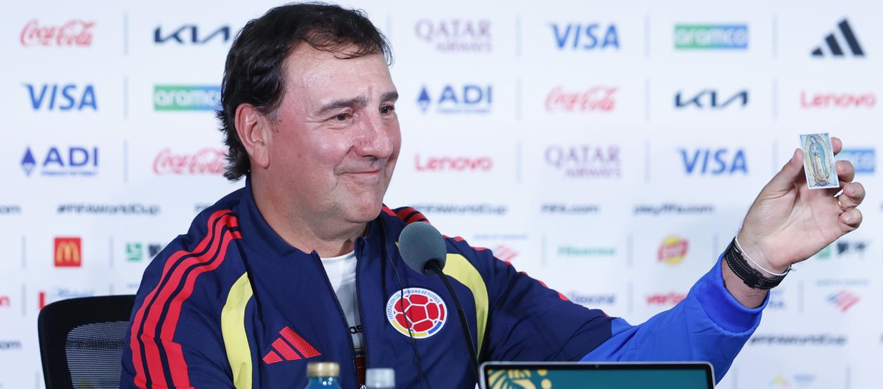 Néstor Lorenzo, técnico de la Selección Colombia. 