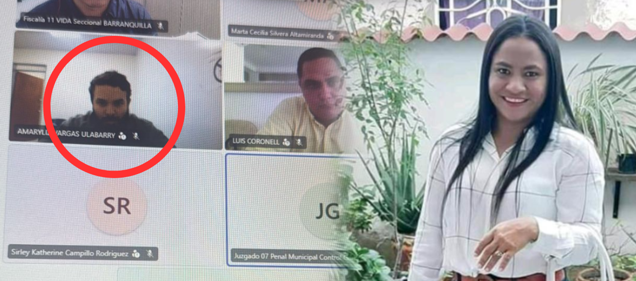 Liliana Segovia y aspecto de la audiencia a Andrés Mauricio Álvarez Vega