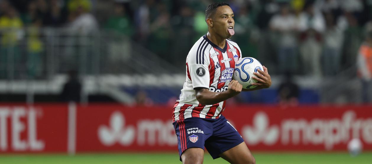 Luis Muriel, máximo goleador de Junior en el año con 14 tantos.
