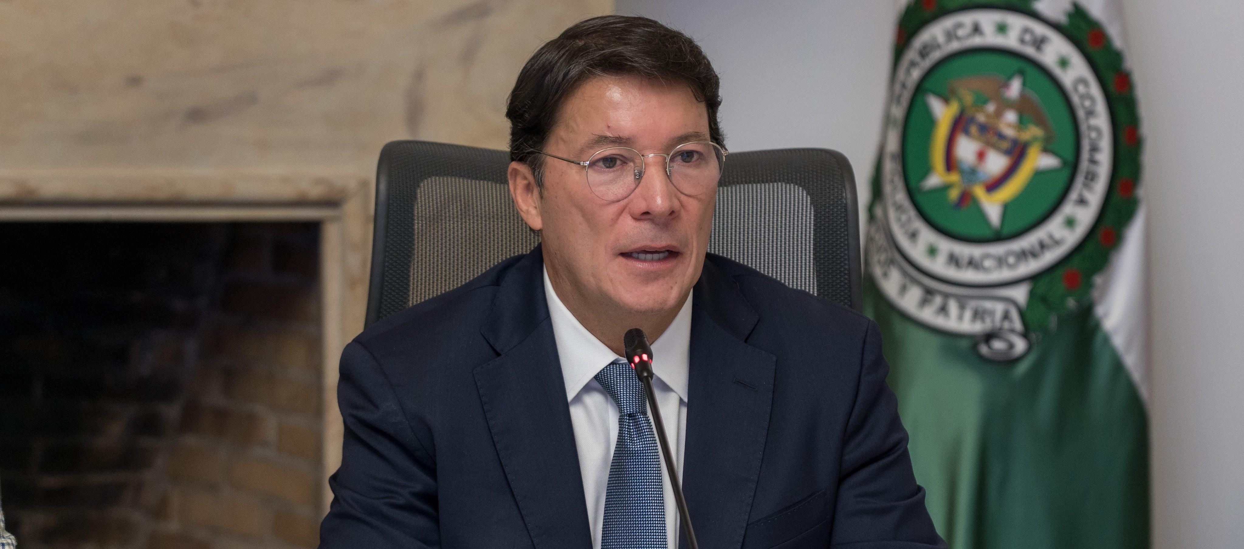 Hernán Penagos, registrador Nacional. 