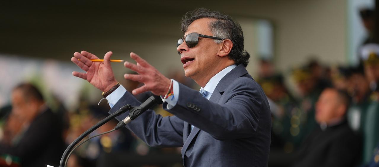 Gustavo Petro, presidente de Colombia. 