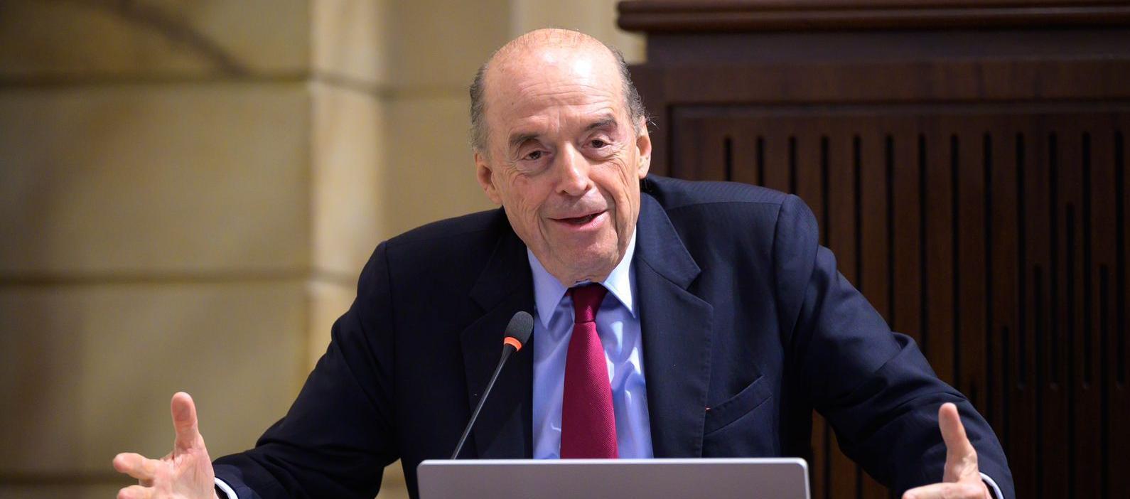 El  excanciller Álvaro Leyva.