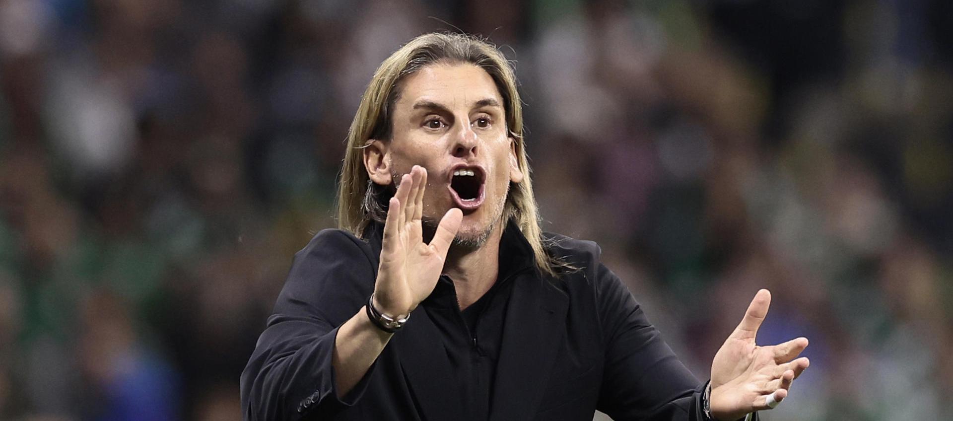 Sebastián Beccacece, técnico saliente de Ecuador.