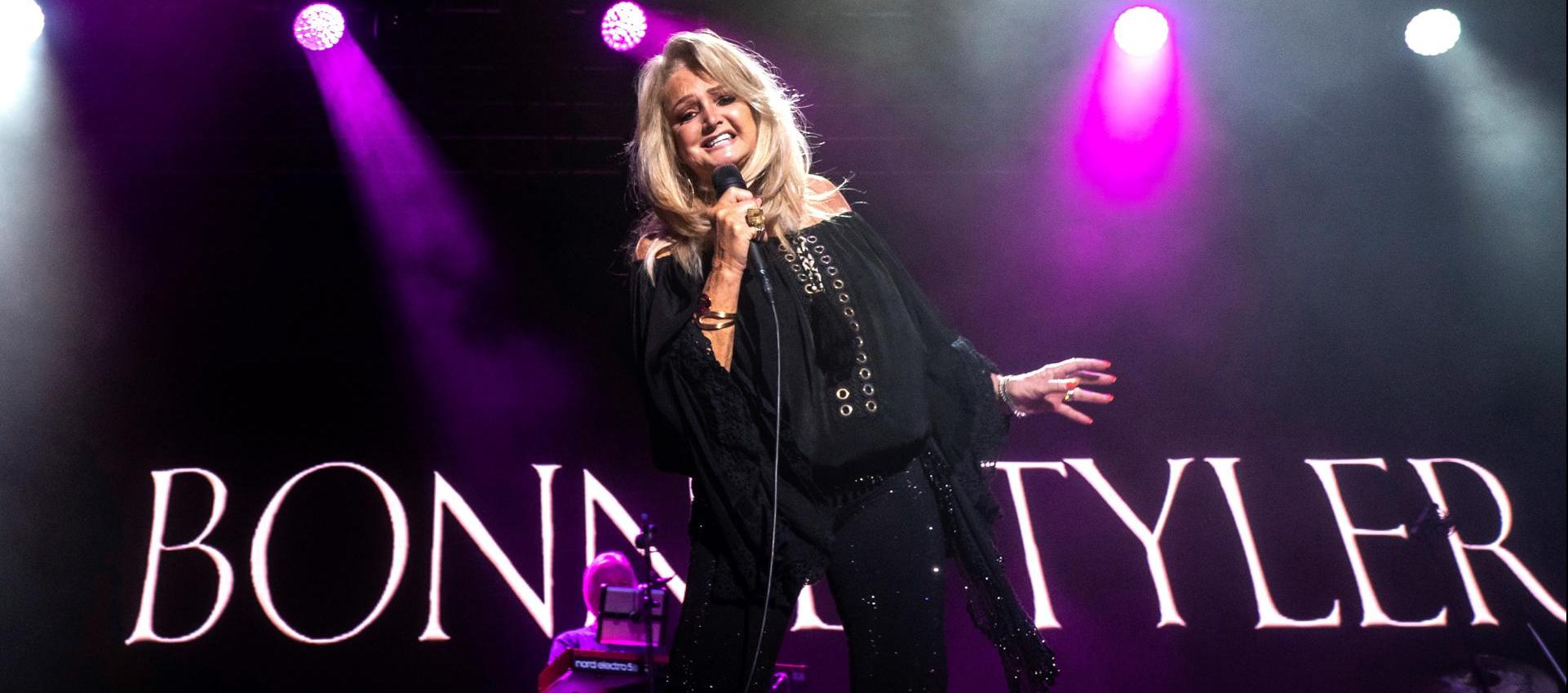 La cantante británica Bonnie Tyler.