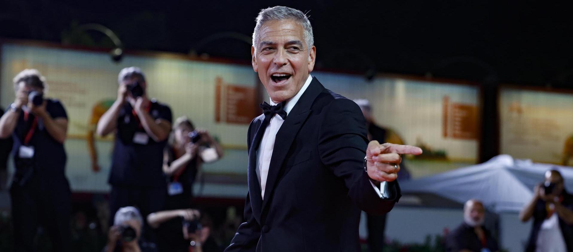 El actor estadounidense George Clooney. 