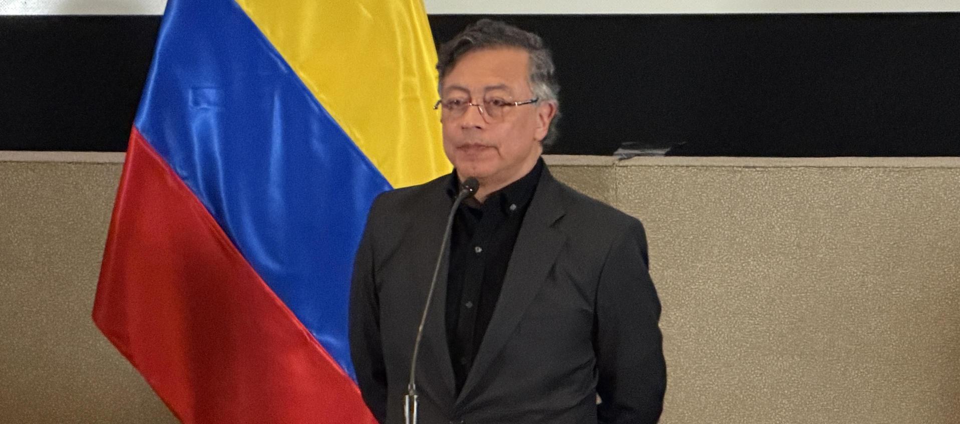 Presidente de Colombia, Gustavo Petro.