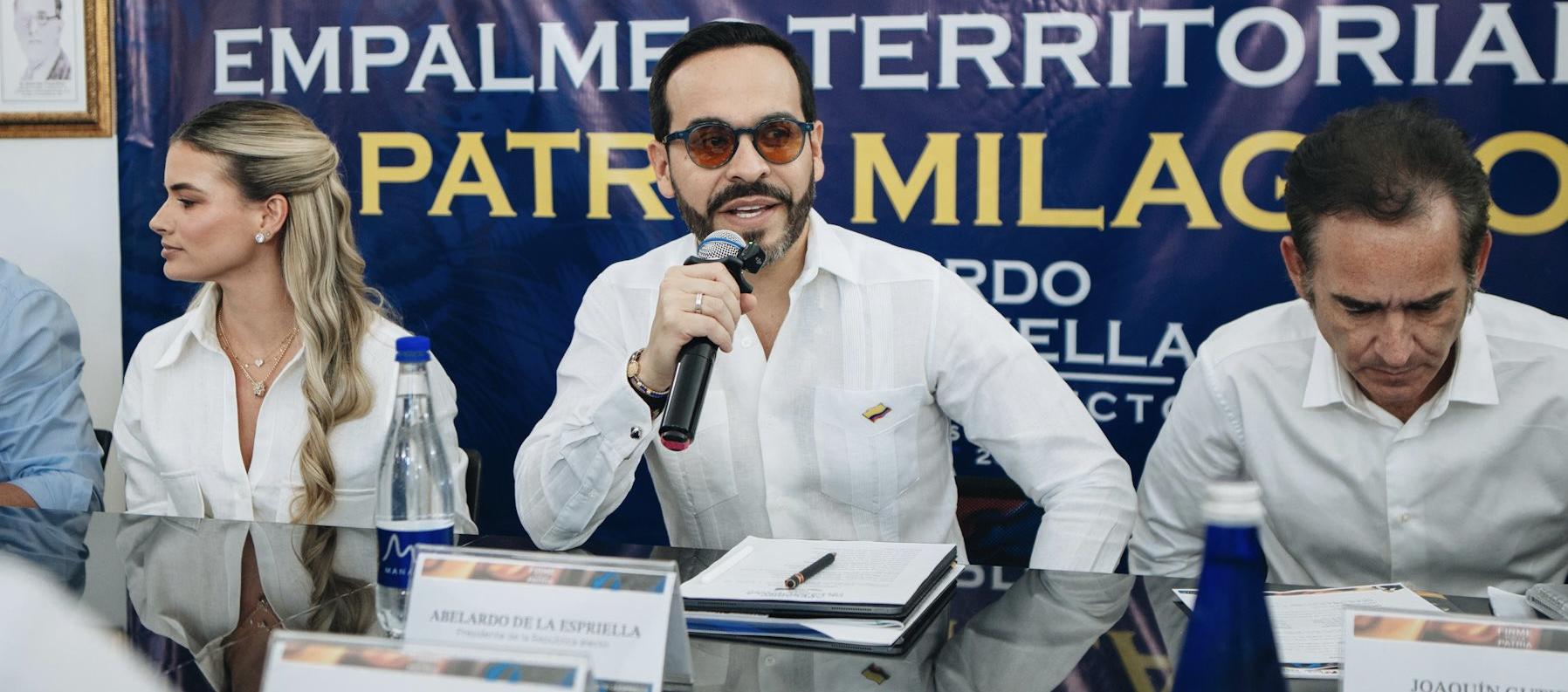El Presidente electo Abelardo De La Espriella.