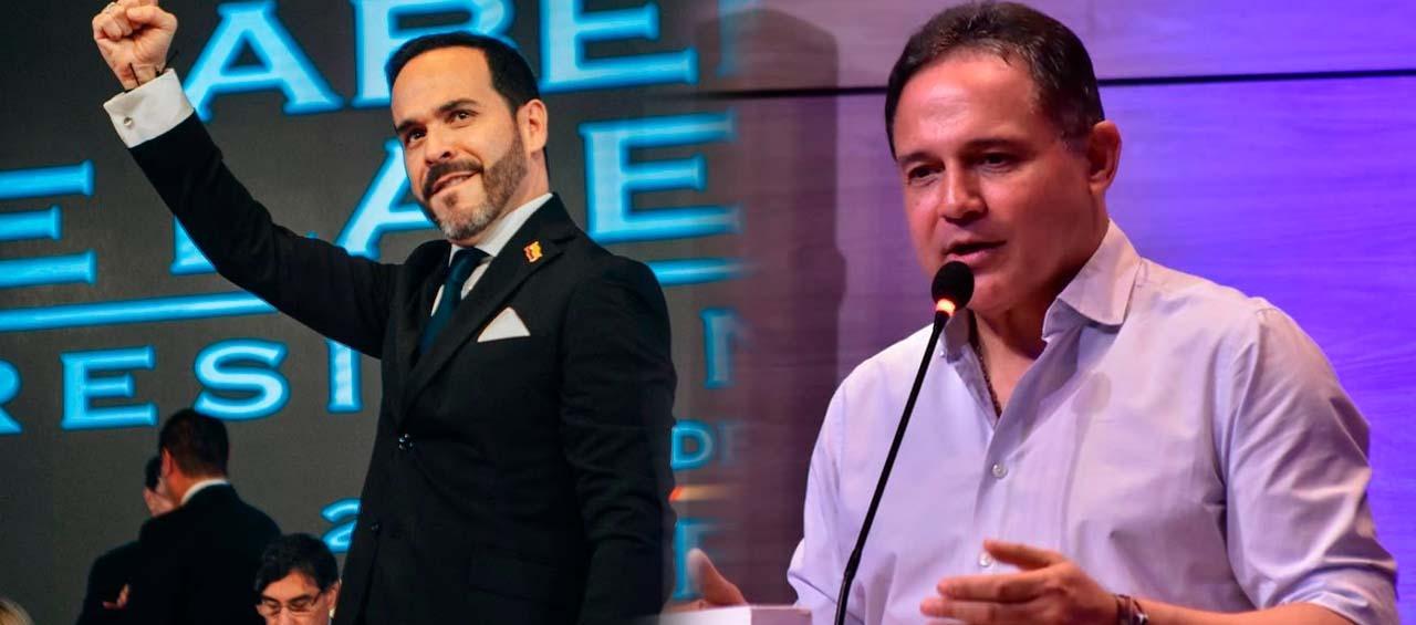 Abelardo De La Espriella y Honorio Henríquez. 