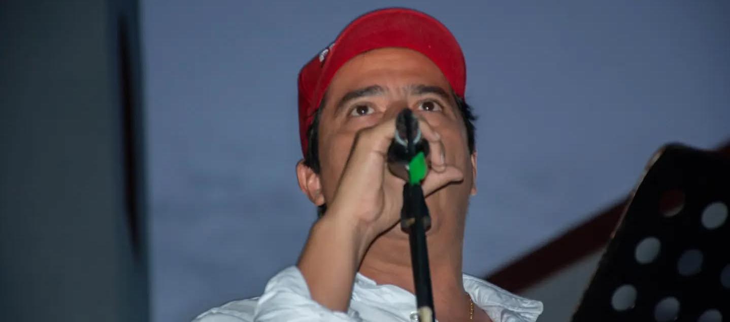 El Alcalde de Polonuevo, Óscar Avilez Oliva.