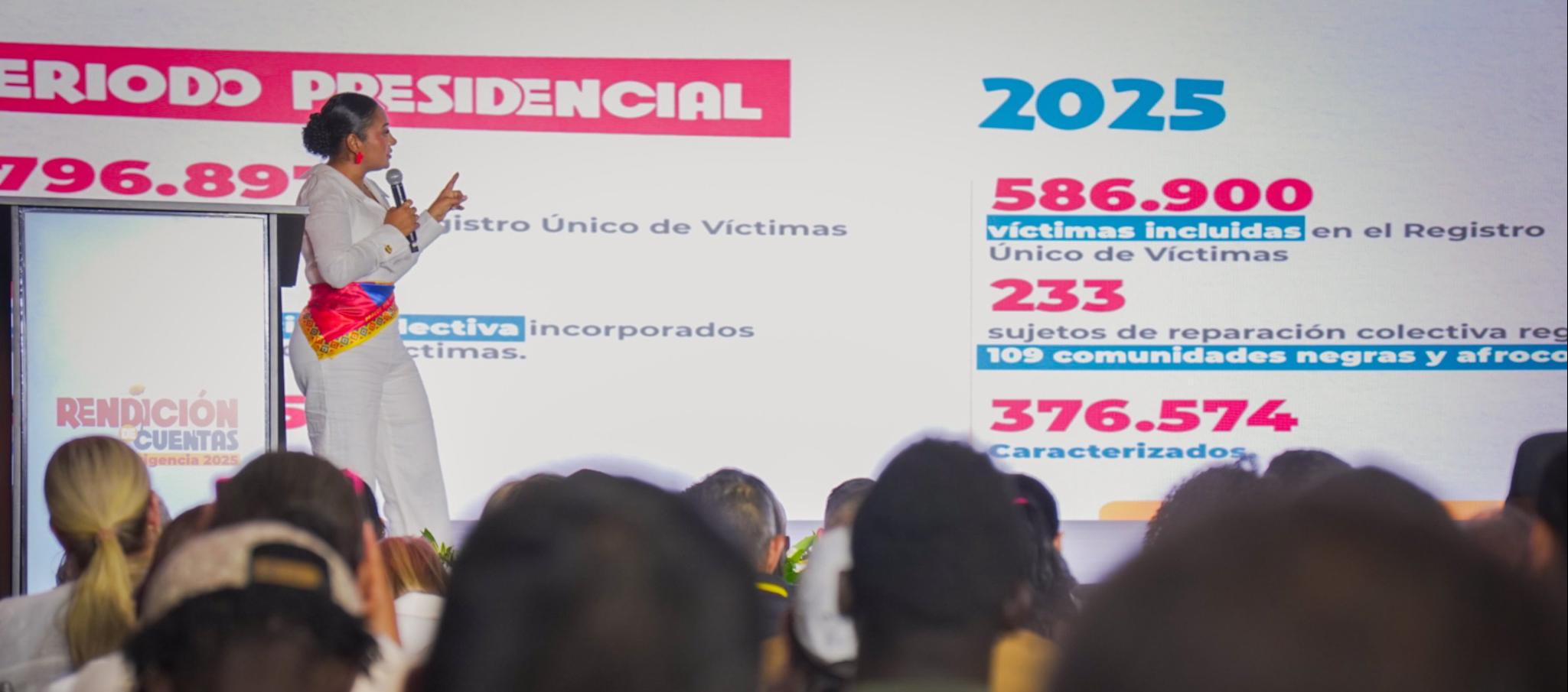 Audiencia Pública de Rendición de Cuentas de la vigencia 2025, en la Unidad para las Víctimas