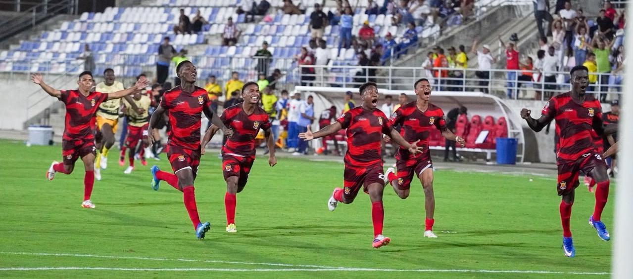 Barranquilla F.C. celebra