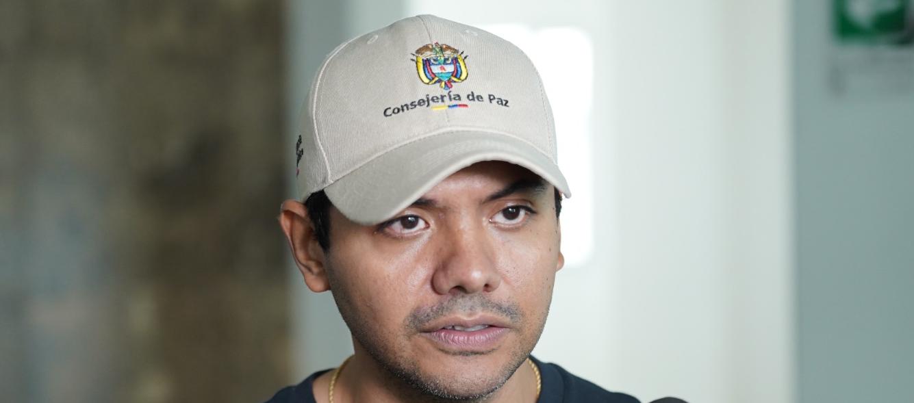  Delegado del Gobierno Nacional para el Espacio de Conversación Sociojurídico de Barranquilla de la Consejería de Paz, Camilo Pineda. 