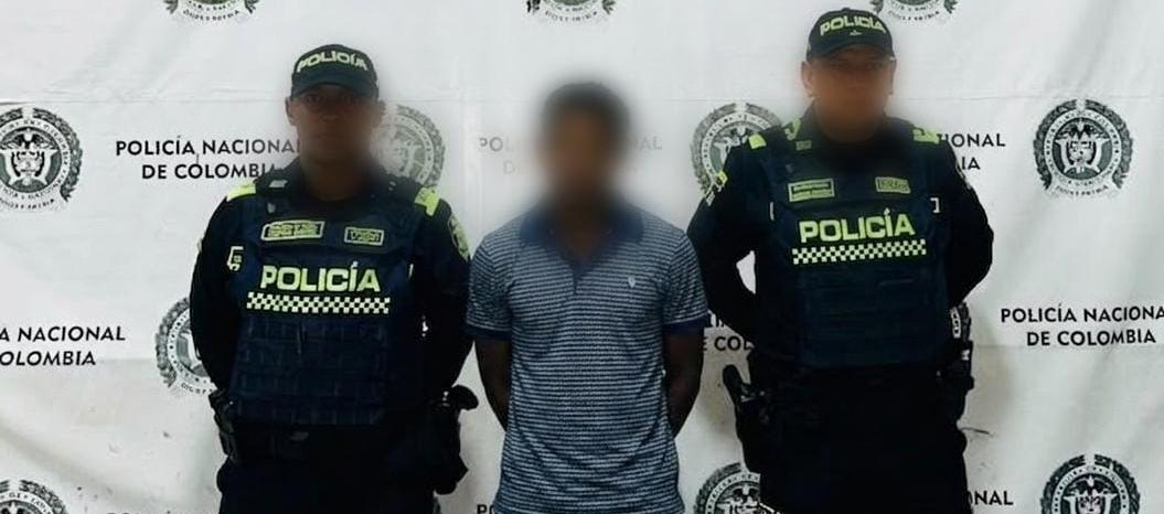 Deivis Alberto Vega fue capturado y conducido a la URI. 