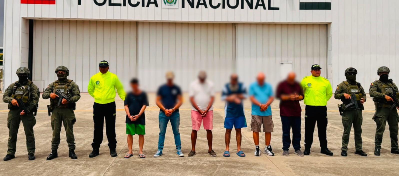 Capturados por la Policía.