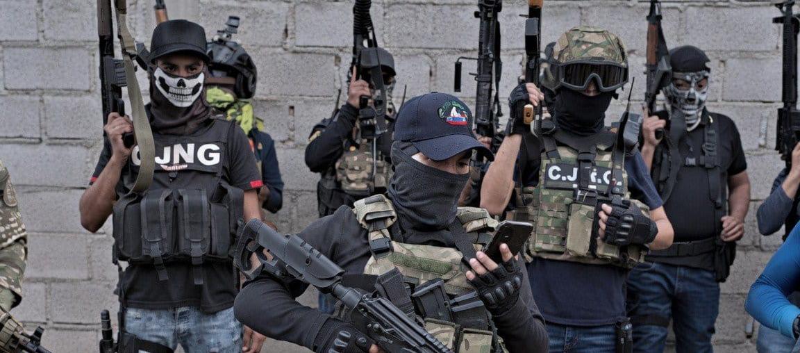 Integrantes del Cartel Jalisco Nueva Generación. 
