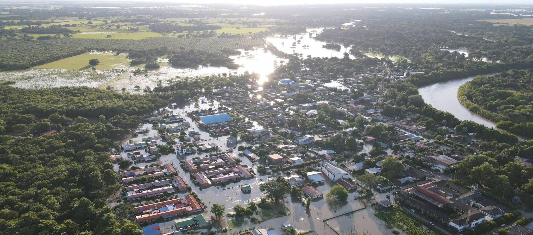 Inundación en el Casanare. 