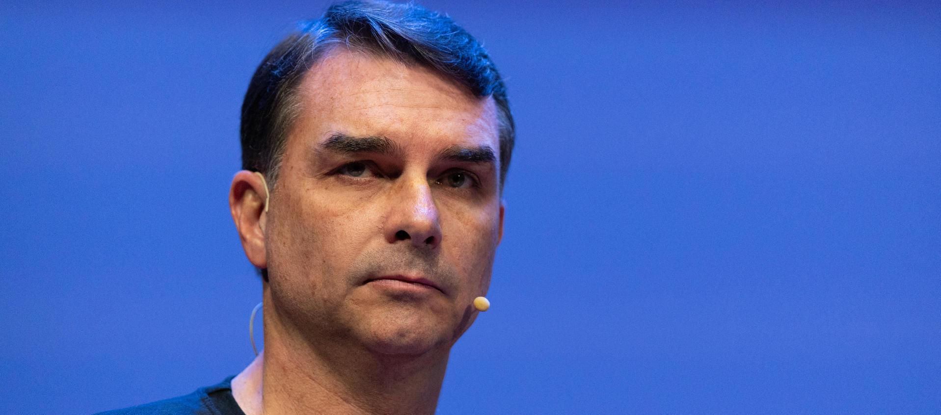 Flávio Bolsonaro, aspirante a la presidencia de Brasil.