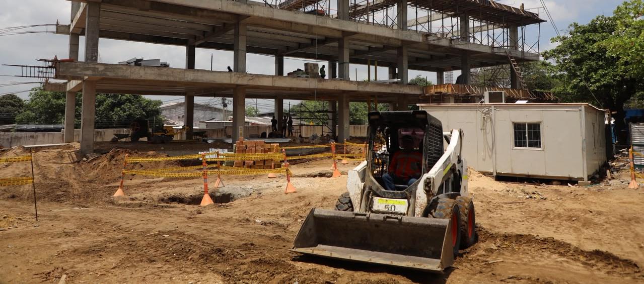 Construcción de nuevas aulas en la IED Juan José Rondón.