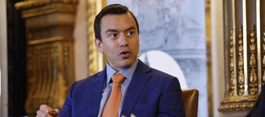Daniel Noboa, presidente de Ecuador.