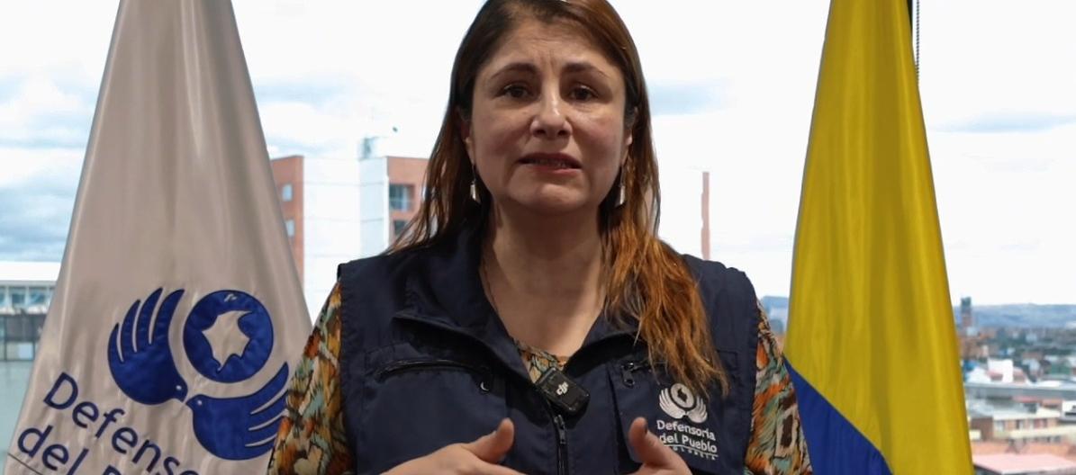 La Defensora del Pueblo, Iris Marín Ortiz. 