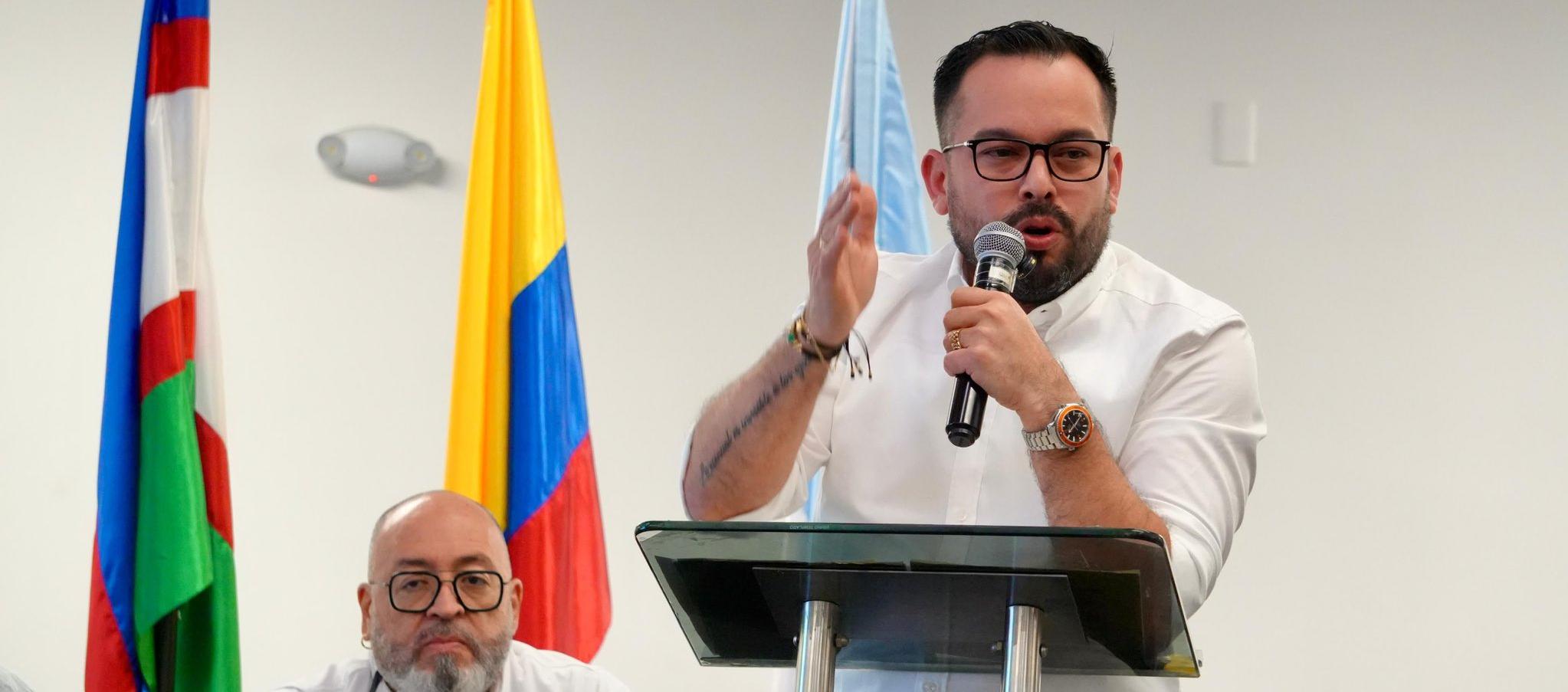 Edwin Palma, ministro de Minas y Energía.