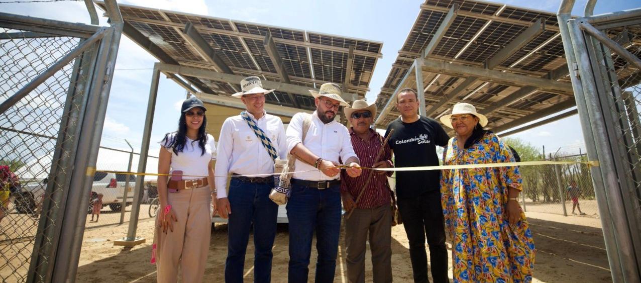 El Ministro de Minas hoy en La Guajira