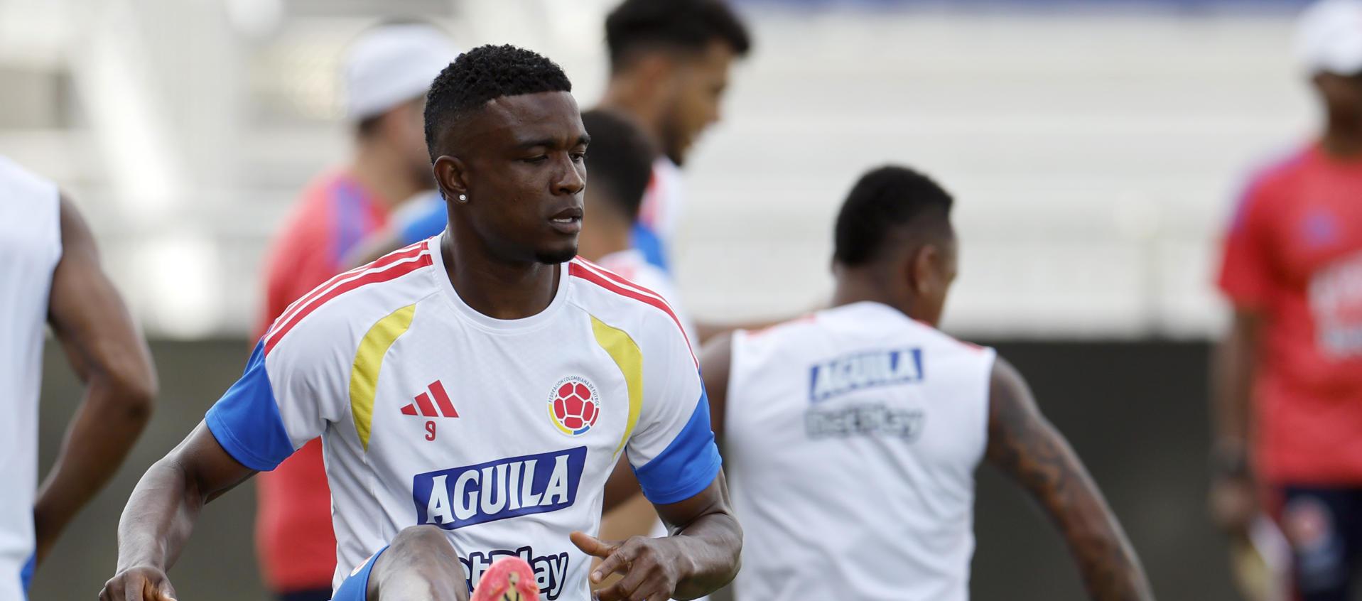 El delantero Jhon Córdoba.