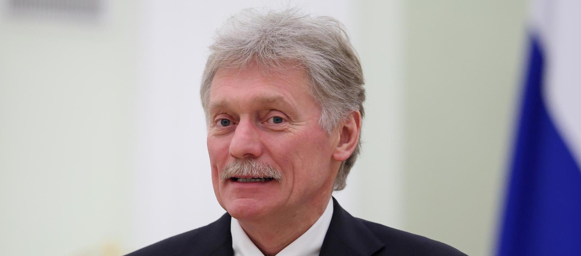 El portavoz del Kremlin, Dmitri Peskov.