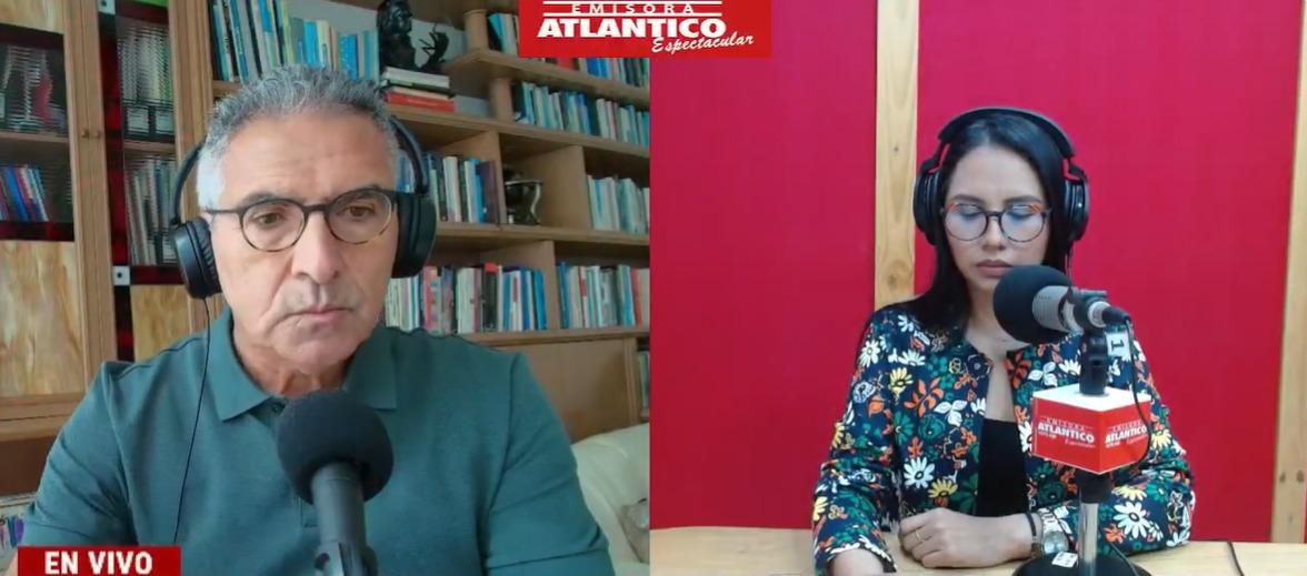 Emisión de Atlántico en Noticias.