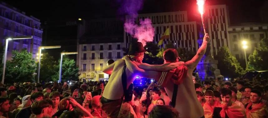 Imagen de la celebración en Zaragoza.