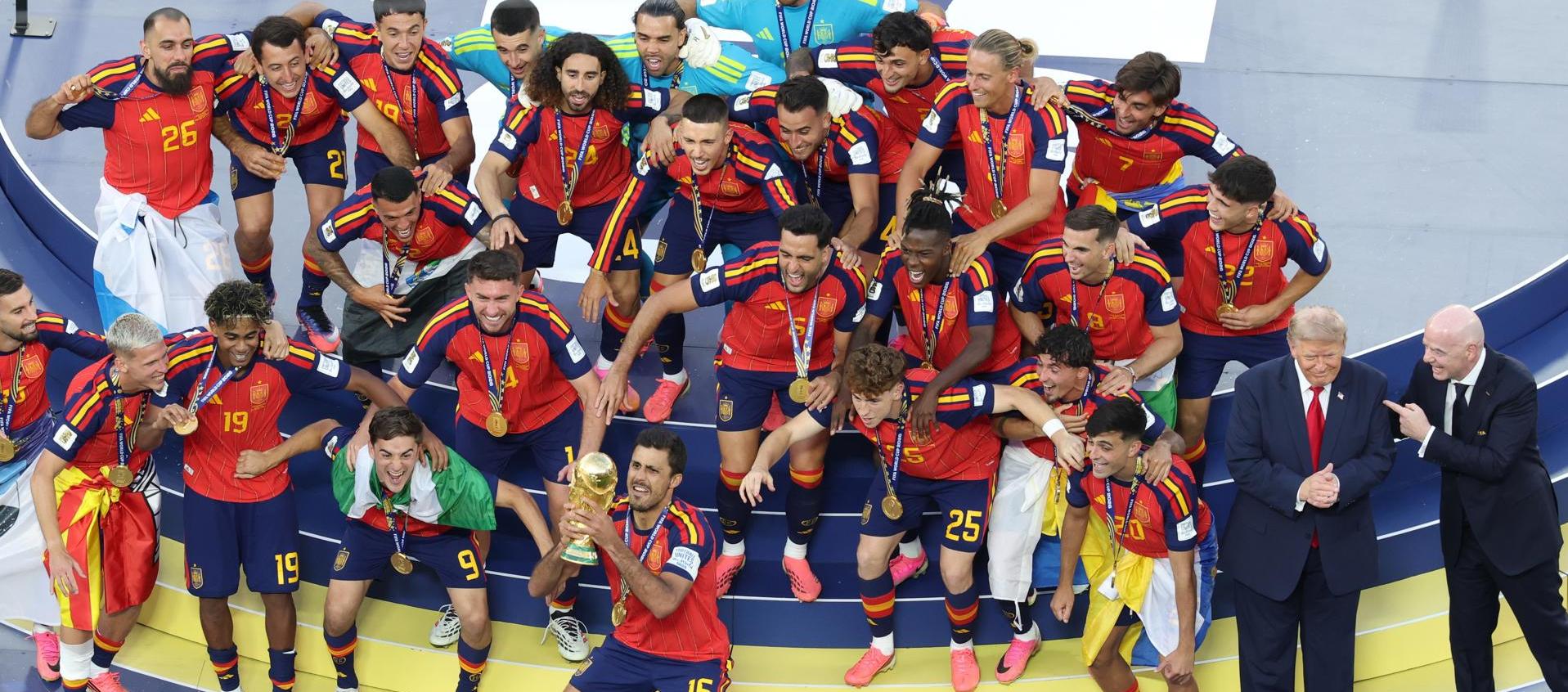 España es bicampeona del mundo.