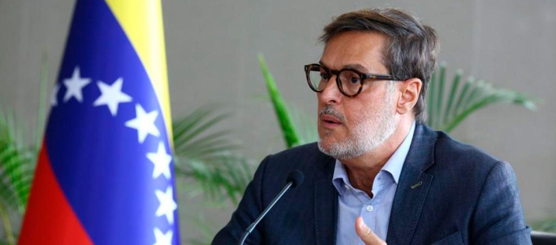 Félix Plasencia, canciller de Venezuela.