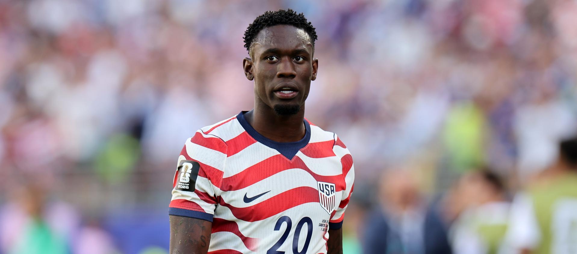 Folarin Balogun, delantero de Estados Unidos. 