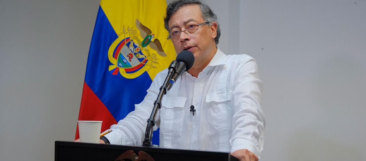 Gustavo Petro, Presidente de Colombia. 