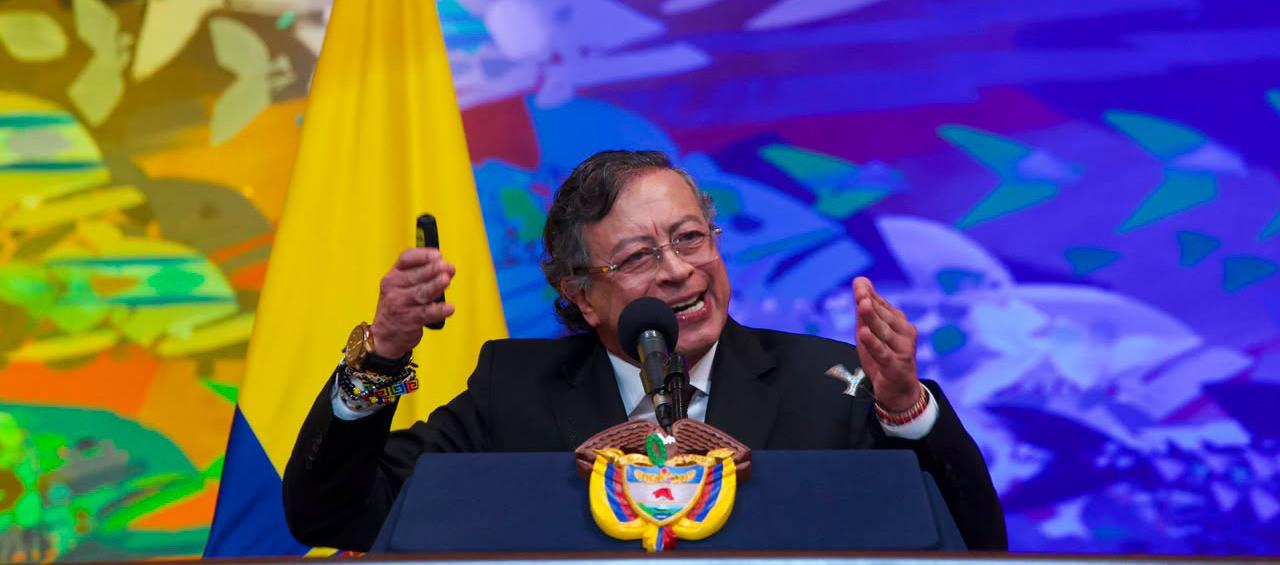 Gustavo Petro, Presidente de Colombia. 