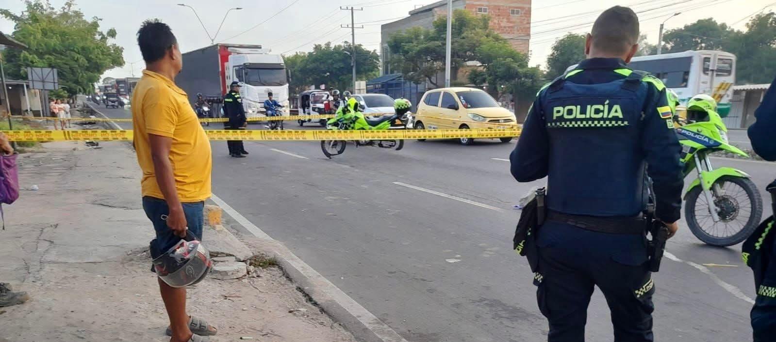 Hombre murió atropellado en la vía Oriental.
