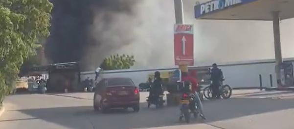 Incendio en Villa Campestre.