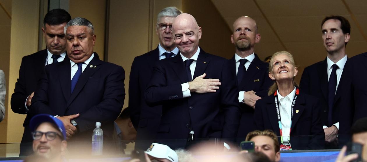 El presidente de la FIFA, Gianni Infantino.