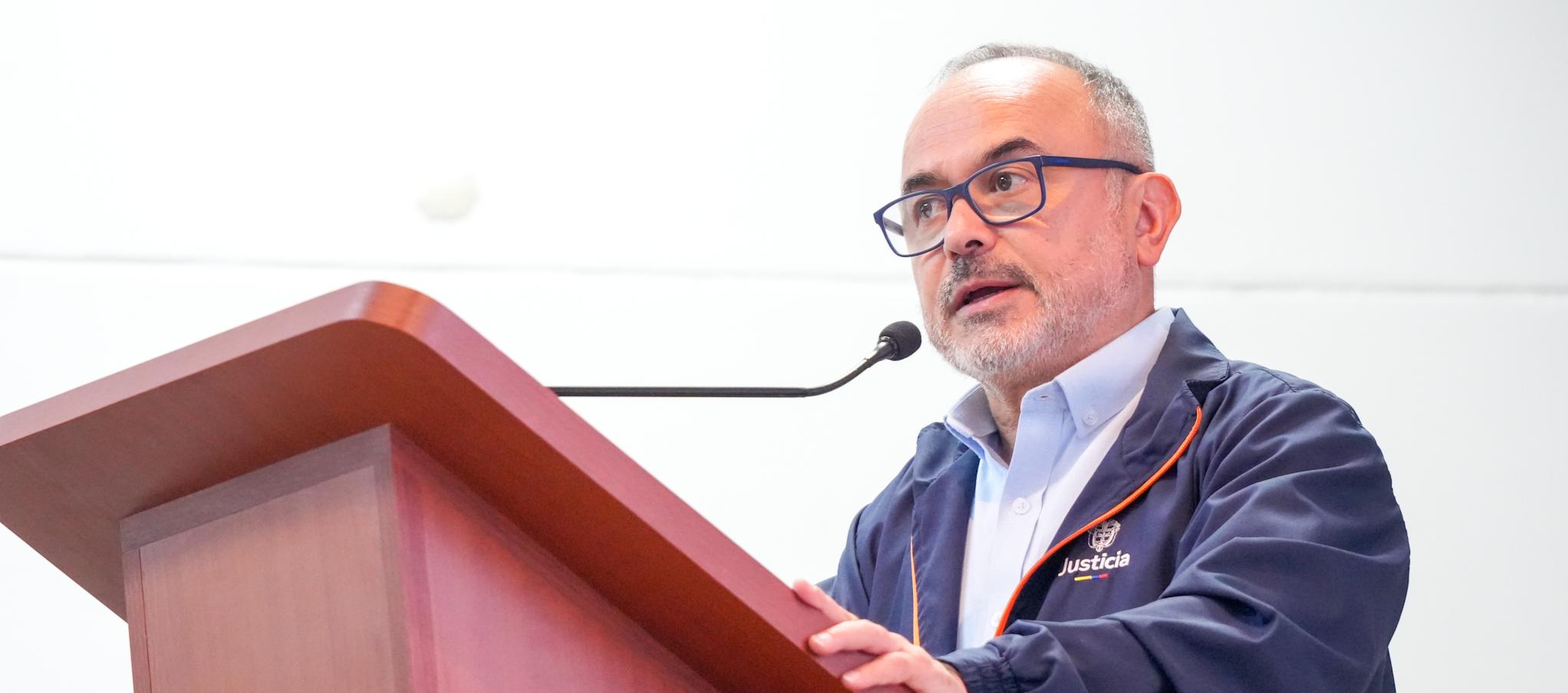 Jorge Iván Cuervo renunció al ministerio de Justicia.
