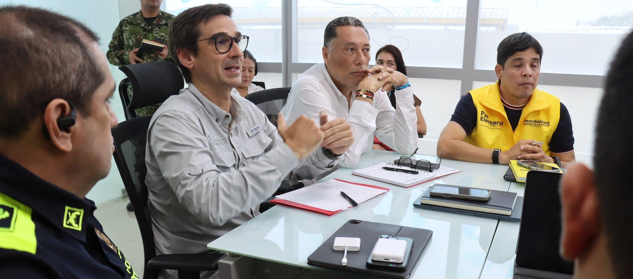 José Antonio Luque, Secretario del Interior del Atlántico. 