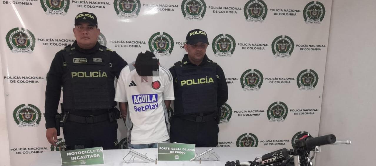 Joven capturado en la Cordialidad