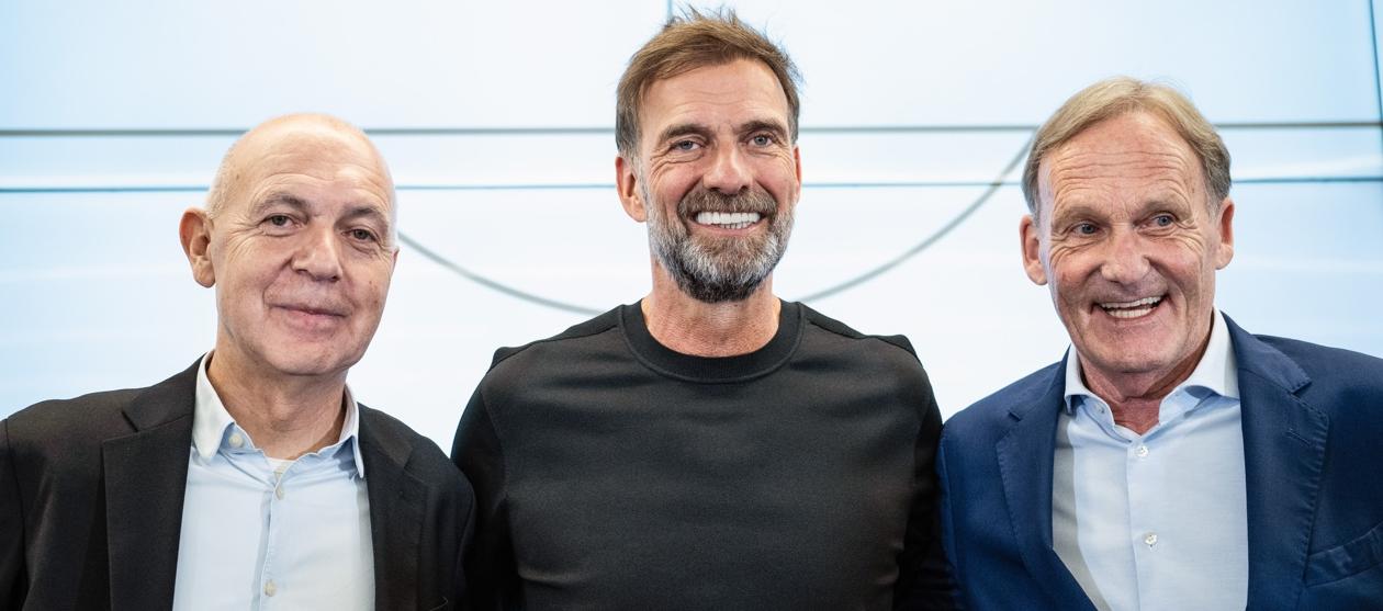 El técnico Jürgen Klopp.