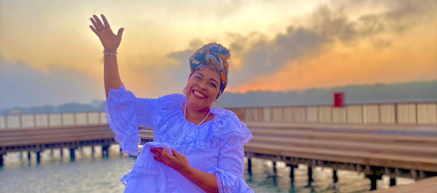 La cantadora Lina Babilonia, protagonista del primer episodio de 'Río arriba'. 