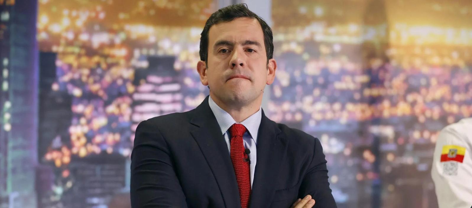 El Ministro del Interior designado, Rodrigo Lara.