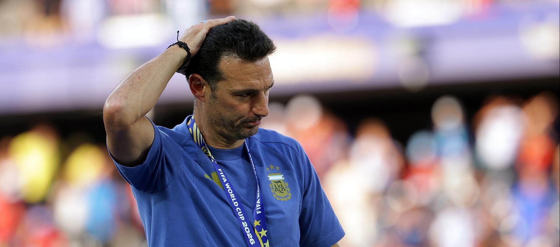 Lionel Scaloni, entrenador de Argentina.
