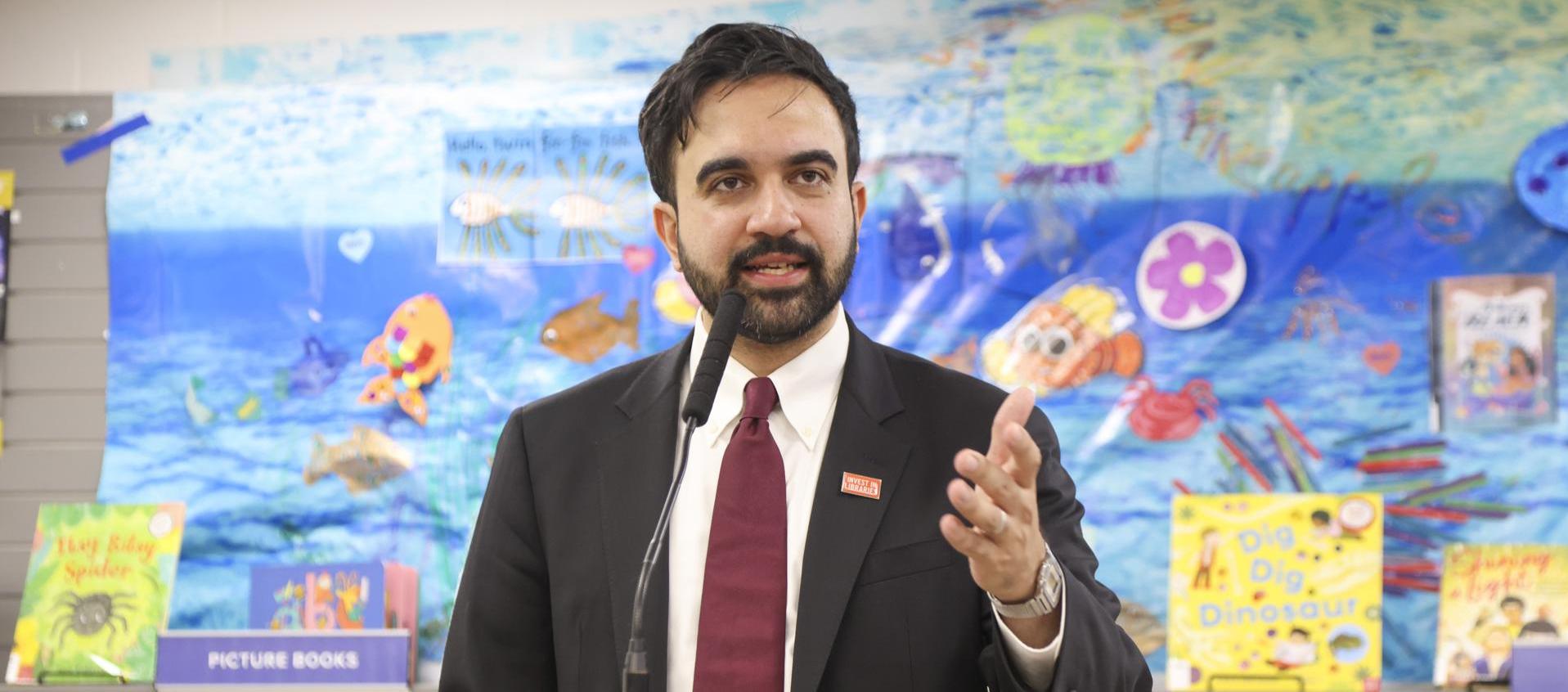 Zohran Mamdani, alcalde de Nueva York.
