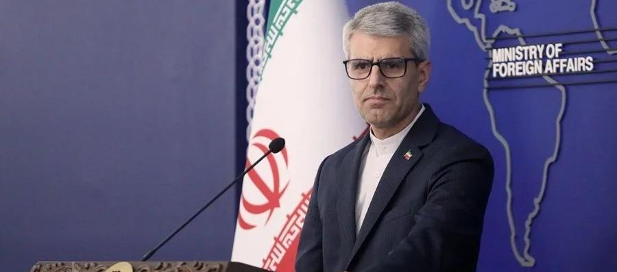 El portavoz del Ministerio de Exteriores iraní, Esmail Bagaei.