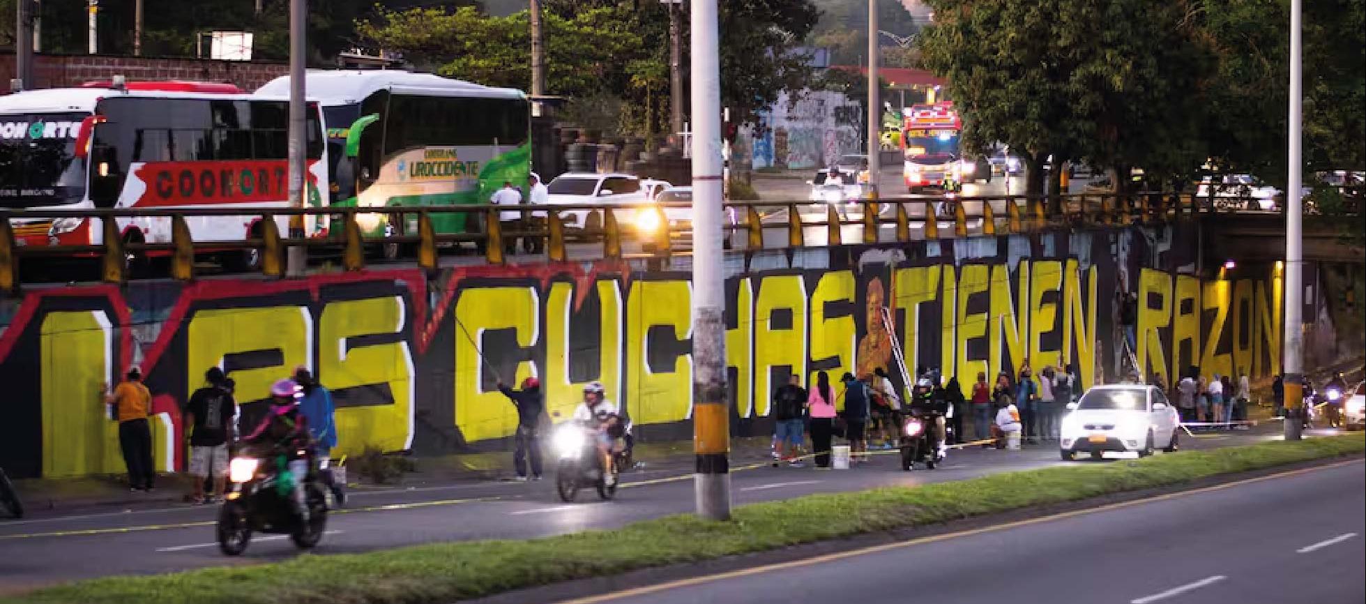 Mural 'Las cuchas tienen razón'