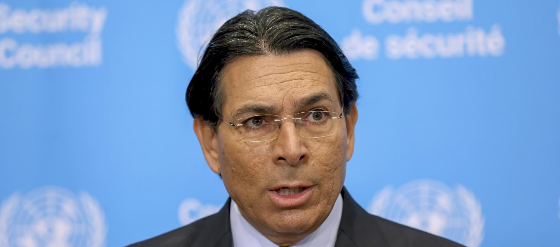Embajador de Israel ante la ONU, Danny Danon.